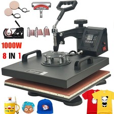 8 in 1Digital Heat Press