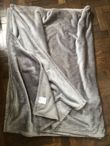 Laura ashley large grey - large, fluffy