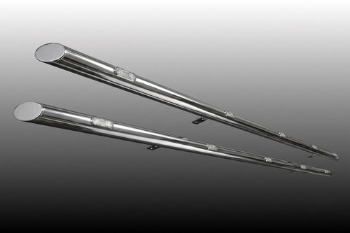 Chrome stainless side bars - chrome,