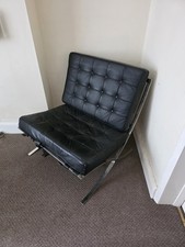 Replica Barcelona Chair . Needs Some TLC . Good Frame Needs New Straps/webbing