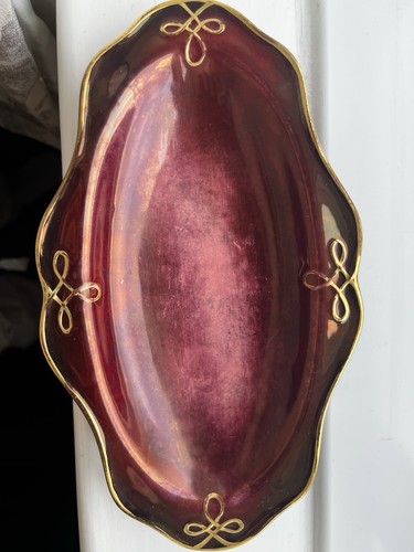 Vintage cauldon rouge royale - vintage,