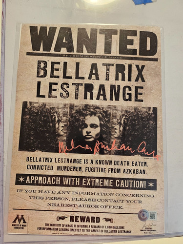 Helena bonham carter - bonham, signed