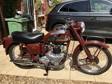 Ariel Fh Huntmaster 1956.matching Numbers, Original Number Plate.