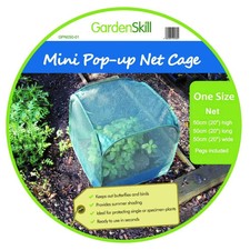 GardenSkill Mini Pop Up Net Fruit Cage - Small Garden Cover Cloche to Protect a