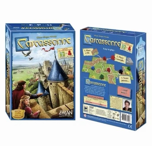 Carcassonne new edition board - carcassonne,