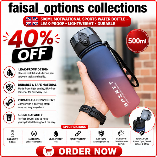 Sports water bottle gym - gym, travel