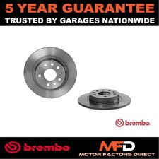 Brake Discs Rear Brembo Fits