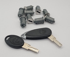 Swift Fawo Lock Barrels Set of 9 & 2 FW Keys Caravan Motorhome 2016 Onward SCB14