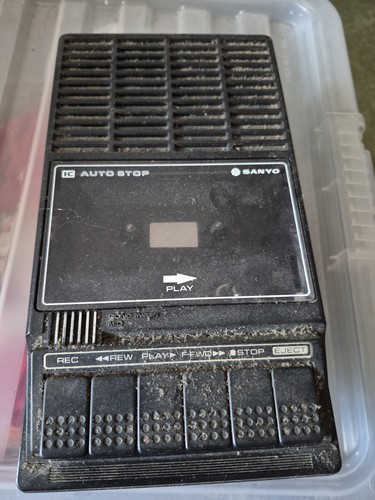 Vintage sony cassette recorder - vintage,