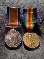 WW1 Pair 3741 John Mallinson, Salford, 8th Lancashire Fusiliers Battle Of Romani