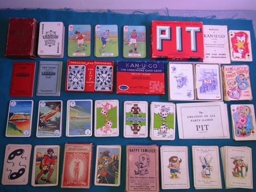 Old card games antique - antique, vintage
