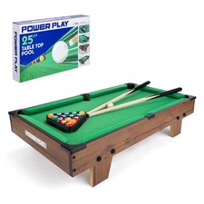Power Play | Pool Table Game, Portable Wooden Classic Games Table, Indoor
