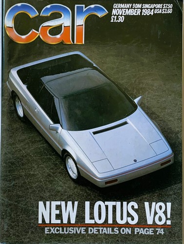 Car magazine nov 1984 - car,
