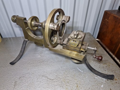 Watchmakers mandrel lathe
