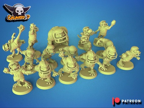 Slann frogg fantasy football - slann,