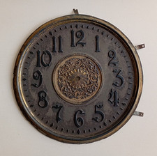 Antique Brass Clock Face
