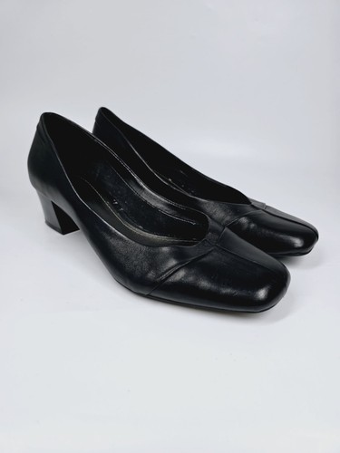 Clarks womens black leather - womens,