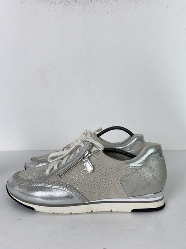 Gabor silver suede faux - silver,