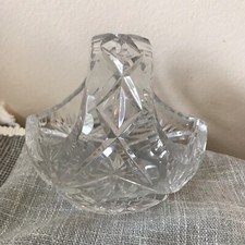 Vintage Cut Crystal Glass
