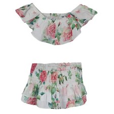 MONNALISA BABY GIRLS FLORAL