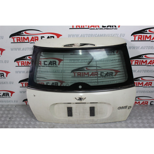 Rear hatch bonnet - rear, cooper