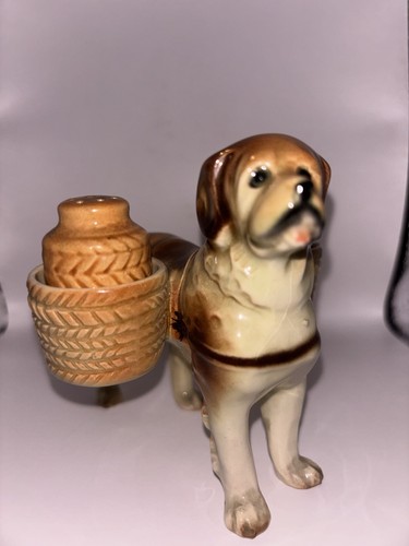 Vintage ceramic dog - vintage,