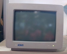 Atari SM124 monitor  