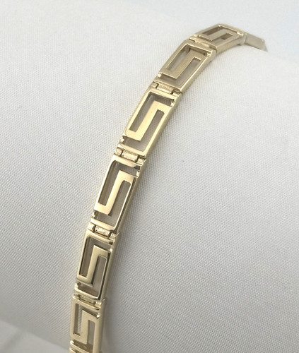 9ct yellow gold 5mm - gold, greek