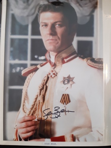 Sean bean signed photo - signed,