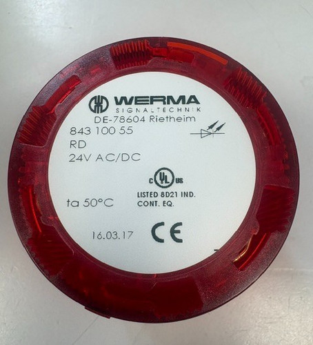 Werma 843 series - series, red