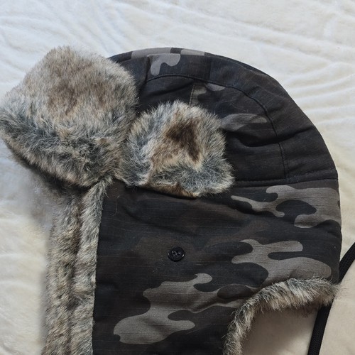 Men black grey camouflage - men's, black/grey