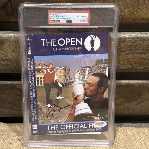 Jack nicklaus autographed open - jack,