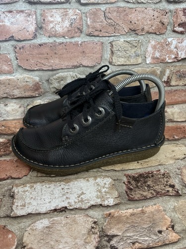 Clarks leather navy blue funny - leather,