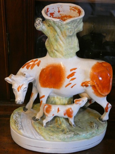 Antique staffordshire flatback - antique,