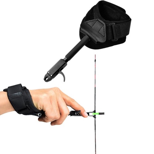 Archery caliper release aid - release,