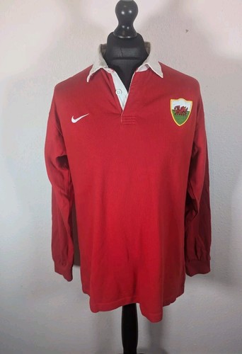 Nike wales rugby shirt - wales, mens