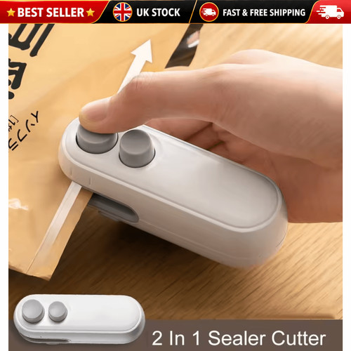Mini bag sealer cutter - sealer,