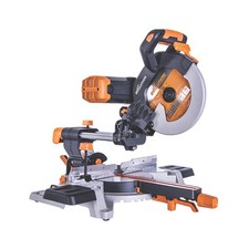 Evolution R255SMS-DB 255mm Electric Double-Bevel Sliding Mitre Saw 230V