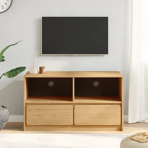 Walplus sauda oak cabinet - sauda, tv