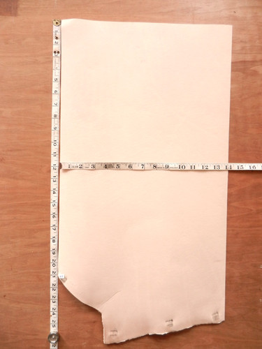 Veg tan leather offcuts 5mm - veg, 1.5mm