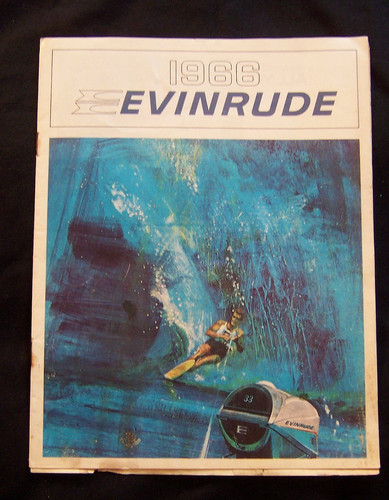 Vintage 1966 evinrude outboard - 1966,