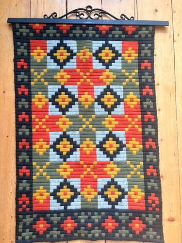 Vintage tapestry square norway - tapestry,