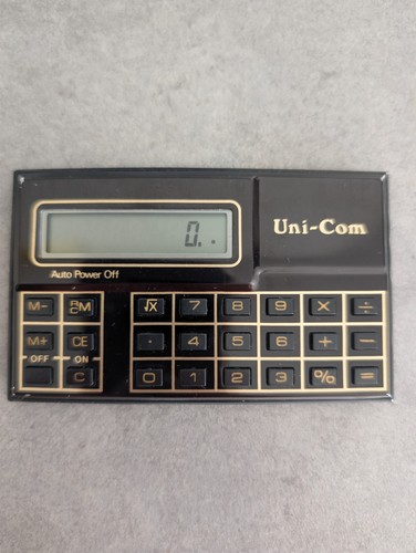 Uni com pocket calculator - uni-com,