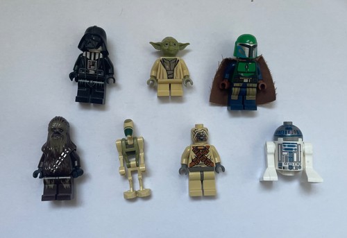 Star wars lego minifigure - star,