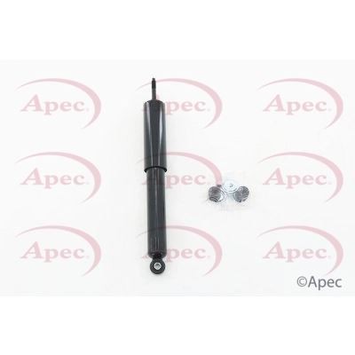 Rear axle shock absorber strut - axle,