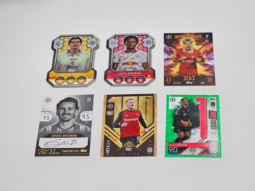 Topps match attax cards - attax,