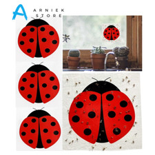 Ladybug Fly Trap Stickers