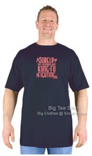 Big Mens Big Tee Shirt Kung Fu