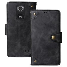 Flip Genuine Real Leather Case
