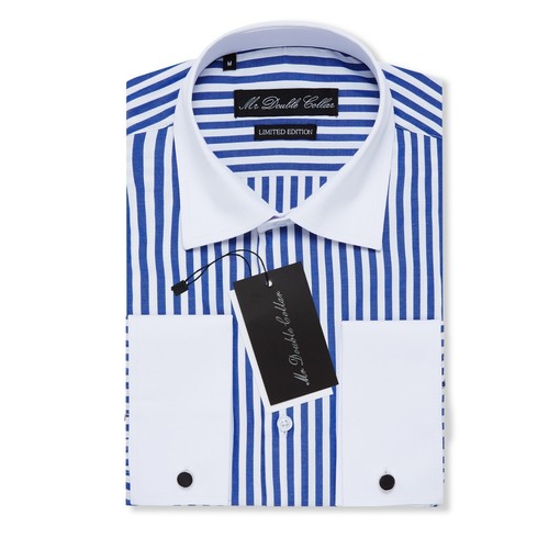Mens blue italian pinstripe - mens,